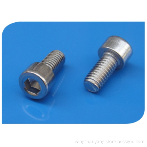 Hot Sale Carbon Steel Button Socket Stainless Steel Pan Head Machine Screw Hex Socket Pan Head Screw